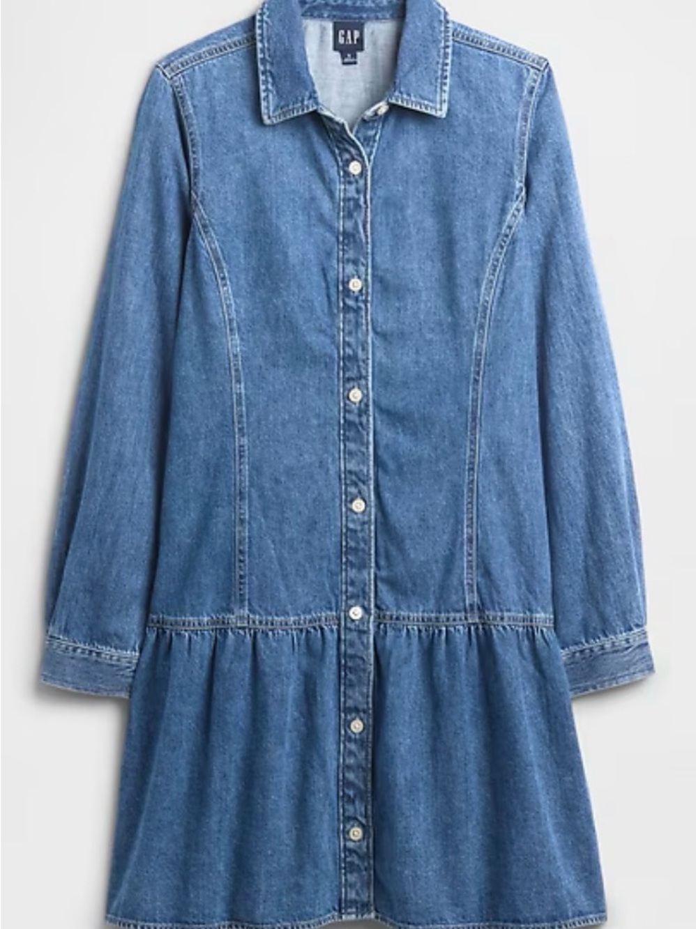 GAP Blue Denim Shirt Jacket